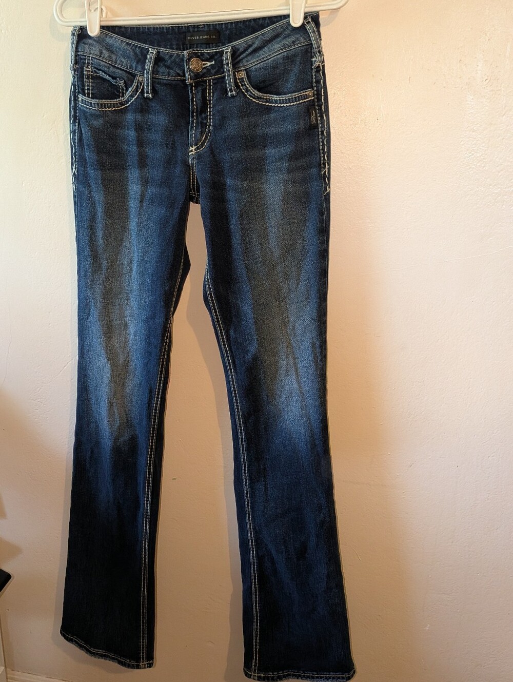 Silver Jeans Women's Dark Blue Bootcut Jeans